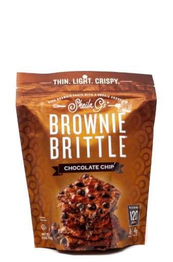 Imagen de GALLETA SHEILA GS BROWNIE BRITTLE CHISPAS DE CHOCOLATE 142 G