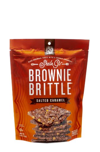 Imagen de GALLETA SHEILA GS BROWNIE BRITTLE CARAMELO SALADO 142 G