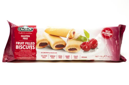 Imagen de BISCUITS ORGRAN RELLENO MORA SIN GLÚTEN 175 G