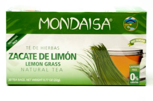 Imagen de TÉ ZACATÉ DE LIMÓN MONDAISA 20 UND 22.00 G