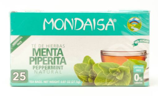 Imagen de TÉ HERBAL MENTA PIPERITA MONDAISA 25 UND 25.00 G