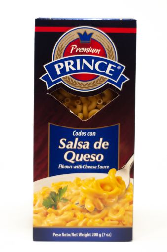 Imagen de PASTA PRINCE CODOS CHEDDAR 200 G