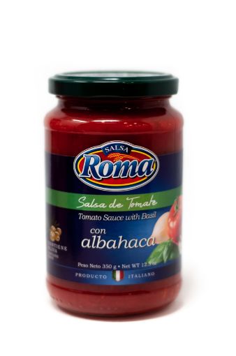 Imagen de SALSA ROMA DE TOMATE CON ALBAHACA 350 G