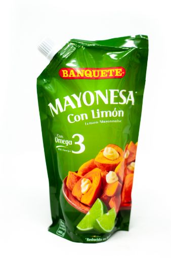 Imagen de MAYONESA BANQUETE CON LIMON DOYPACK 400 G