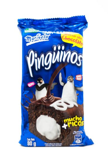 Imagen de PASTELITOS MARINELA PINGÜINOS 80 g 