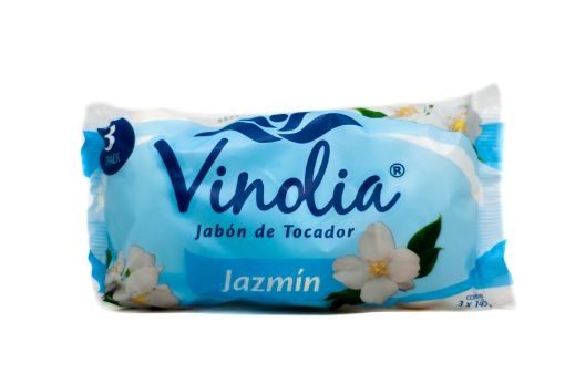 Imagen de JABON DE TOCADOR VINOLIA ESENCIA DE JAZMIN 3PACK  435 g 