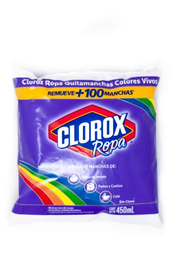 Imagen de CLORO CLOROX ROPA COLOR 450 ml 