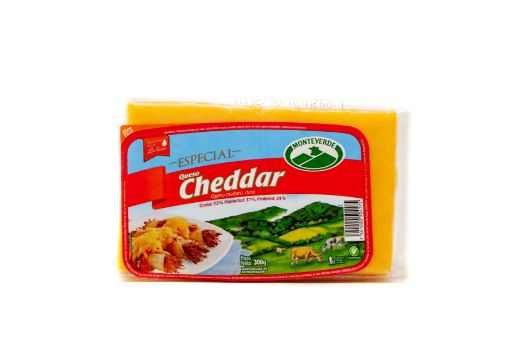 Imagen de QUESO CHEDDAR MONTEVERDE 300 G 