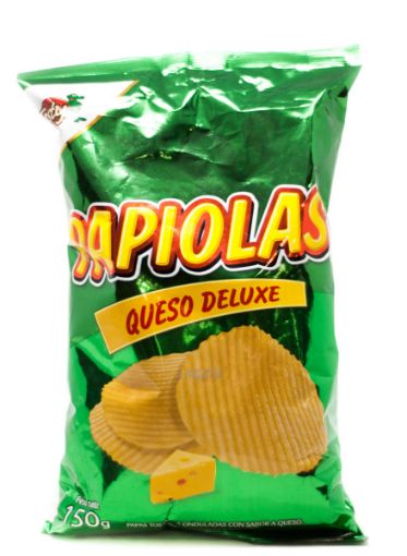 Imagen de PAPAS TOSTADAS TOSTY PAPIOLAS QUESO DELUXE 150 g 