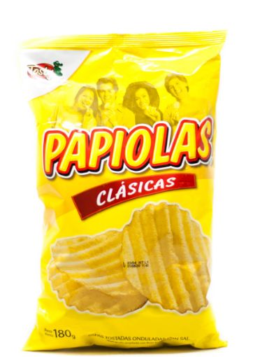 Imagen de PAPAS TOSTADAS TOSTY PAPIOLAS CLASICAS 180 g 