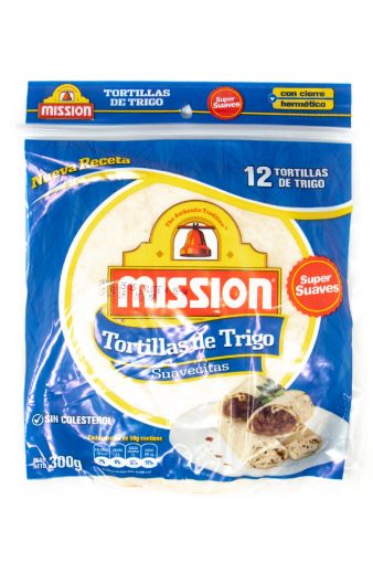 Imagen de TORTILLAS MISSION SUAVECITAS DE HARINA DE TRIGO 12 UND 