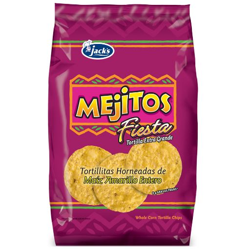 Imagen de TORTILLAS JACK'S MEJITOS FIESTA 300.00 G