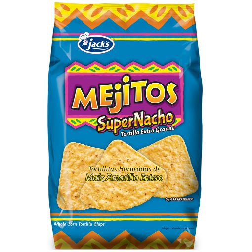 Imagen de TORTILLAS JACK'S MEJITOS SUPER NACHO 300.00 G