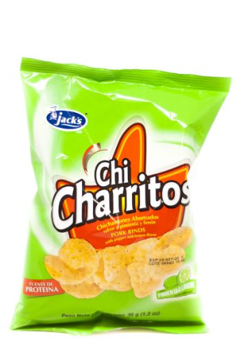 Imagen de CHICHARRONES AHUMADOS JACK'S CHICHARRITOS LIMON 35.00 G