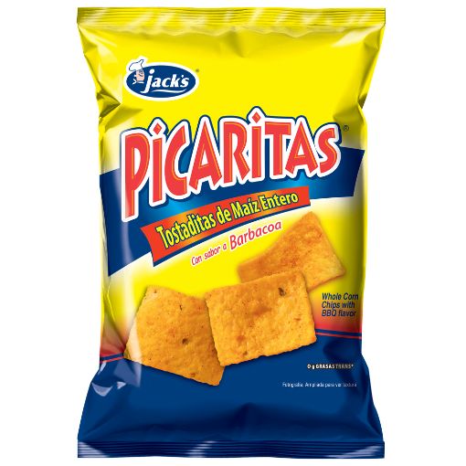 Imagen de TOSTADITAS DE MAIZ JACK'S PICARITAS 75.00 G