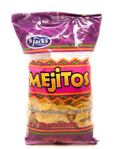 Imagen de TORTILLAS JACKS MEJITOS 175 g 