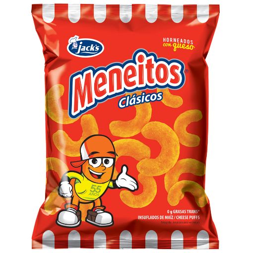 Imagen de PUFFS DE QUESO JACK'S MENEITOS  56.00 G