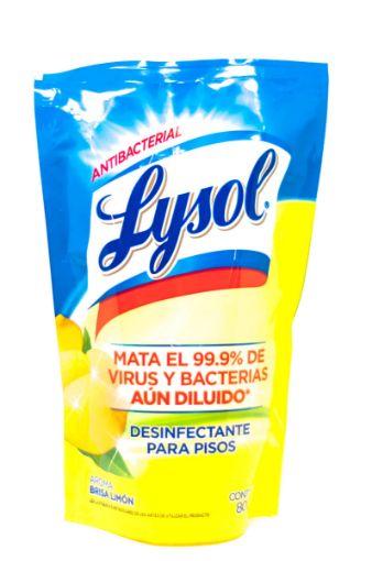 Imagen de DESINFECTANTE LYSOL AROMA BRISA LIMON PARA PISOS 800 ML