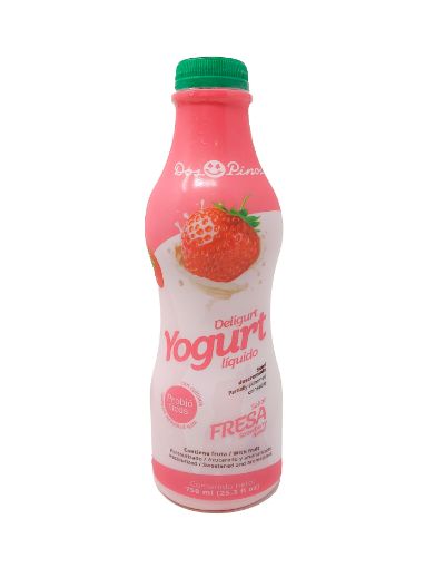 Imagen de YOGURT DOS PINOS DELIGURT FRESA 750 ml