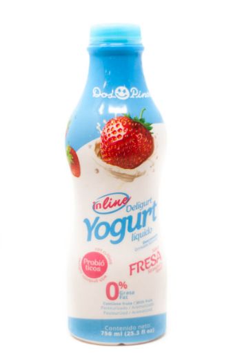 Imagen de YOGURT DOS PINOS DELIGURT IN LINE 0% GRASA FRESA 750 ML