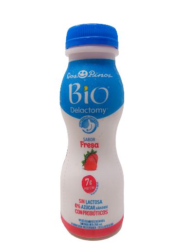 Imagen de YOGURT DOS PINOS BIO DELACTOMY FRESA 200 ML