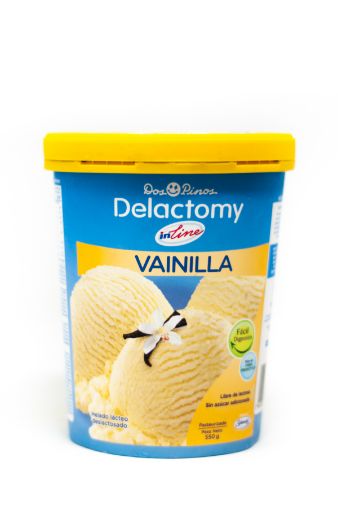 Imagen de HELADO DOS PINOS DELACTOMY IN LINE VAINILLA 550 g