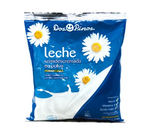 Imagen de LECHE EN POLVO SEMIDESCREMADA DOS PINOS 360 G