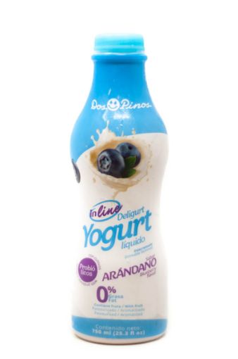 Imagen de YOGURT DOS PINOS DELIGURT IN LINE 0% GRASA ARÁNDANO 750 ML