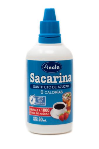 Imagen de EDULCORANTE ANCLA SACARINA 50 ML