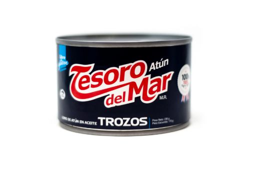 Imagen de ATÚN TESORO DEL MAR LOMO EN TROZOS EN ACEITE 170 G