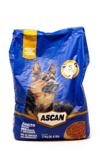 Imagen de ALIMENTO PARA PERRO ASCAN ADULTO 2000 G