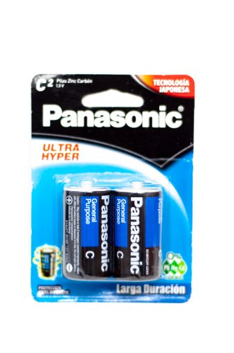 Imagen de BATERIA PANASONIC C ULTRA HYPER AZUL 2 UND