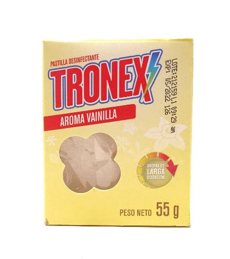 Imagen de PASTILLA DESINFECTANTE TRONEX AROMA VAINILLA 55 g 