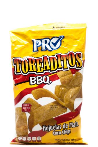 Imagen de HOJUELAS DE MAIZ PRO TOREADITOS BBQ 160 G