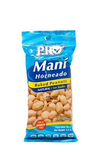 Imagen de MANI PRO HORNEADO 80.00 G