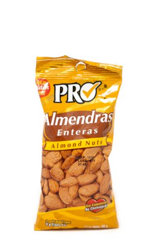 Imagen de ALMENDRAS PRO ENTERAS 80 G