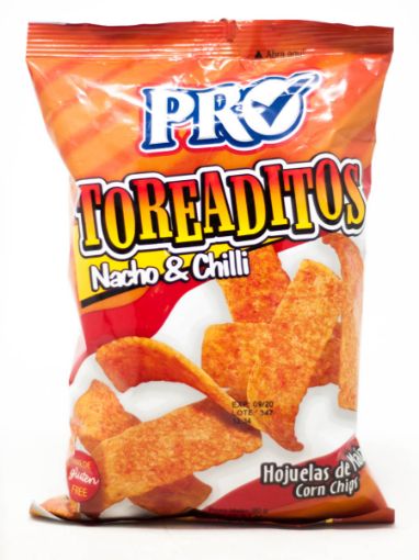 Imagen de HOJUELAS DE MAIZ PRO TOREADITOS NACHO Y CHILLI 90 G