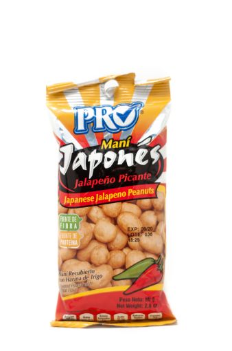 Imagen de MANI PRO JAPONES JALAPEÑO 80 G