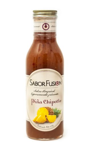 Imagen de SALSA SABOR FUSIÓN TROPICAL PIÑA CHIPOTLE 411 G 