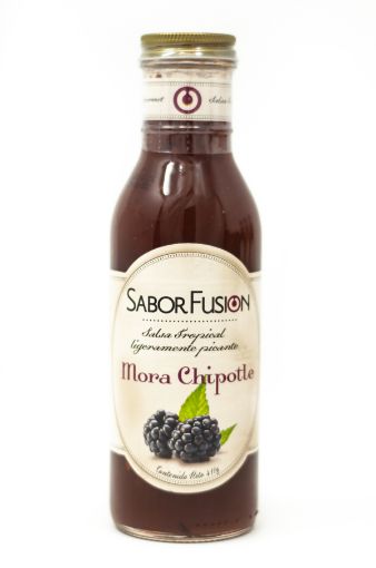 Imagen de SALSA SABOR FUSIÓN TROPICAL MORA CHIPOTLE 411 G 