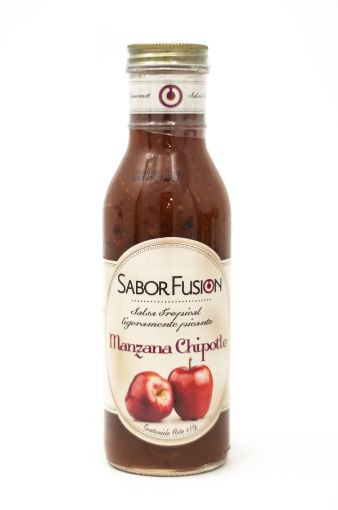 Imagen de SALSA SABOR FUSIÓN TROPICAL MANZANA CHIPOTLE 411 G