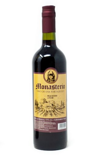 Imagen de VINO TINTO FORTALECIDO MONASTERIO 750 ML