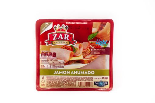 Imagen de JAMON ZAR AHUMADO DE CERDO 250 G