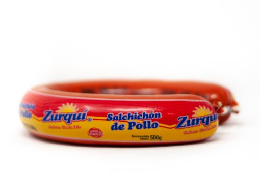 Imagen de SALCHICHON ZURQUI DE POLLO 500 G