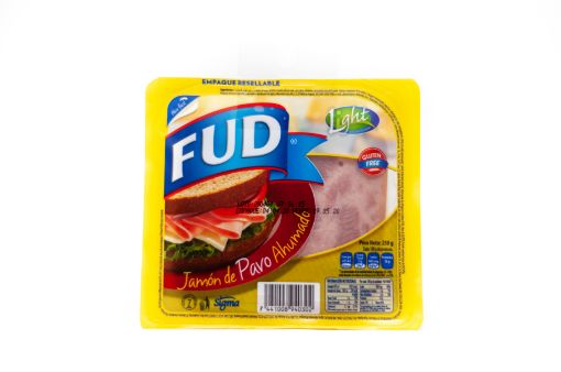 Imagen de JAMON FUD AHUMADO DE PAVO 250 G