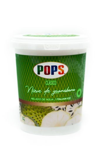 Imagen de HELADO DE AGUA POPS NIEVE GUANÁBANA 744.00 G