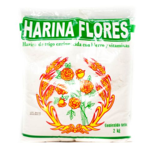 Imagen de HARINA DE TRIGO FLORES 2000 G