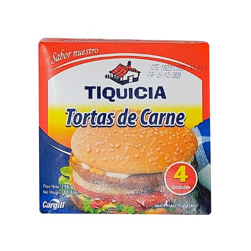 Imagen de TORTA TIQUICIA DE RES 4 UND 296 G