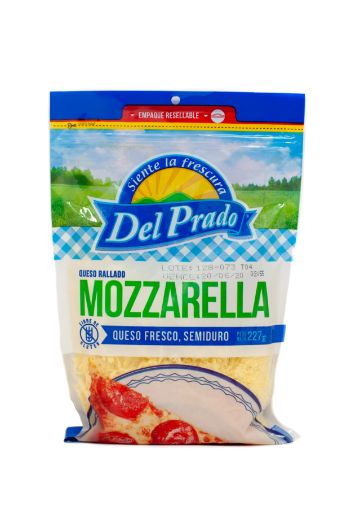 Imagen de QUESO DEL PRADO MOZZARELLA RALLADO 227 g 