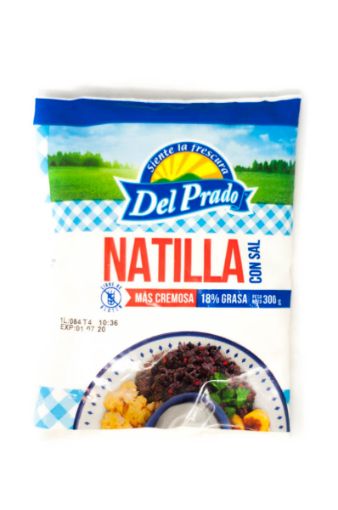 Imagen de NATILLA DEL PRADO CON SAL MAS CREMOSA 300 G